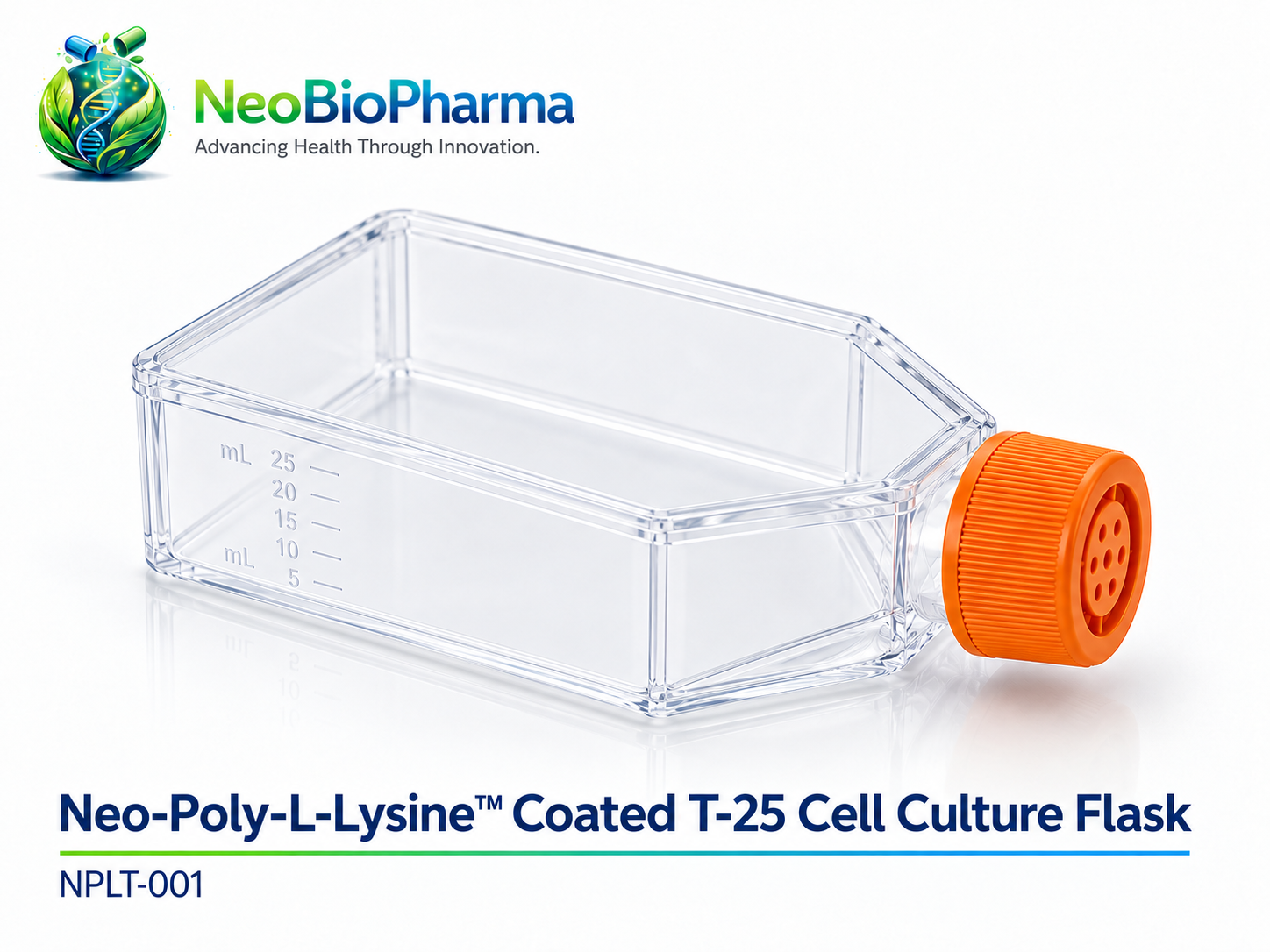 Neo-Poly-L-Lysine™ Coated T-25 Cell Culture Flask
