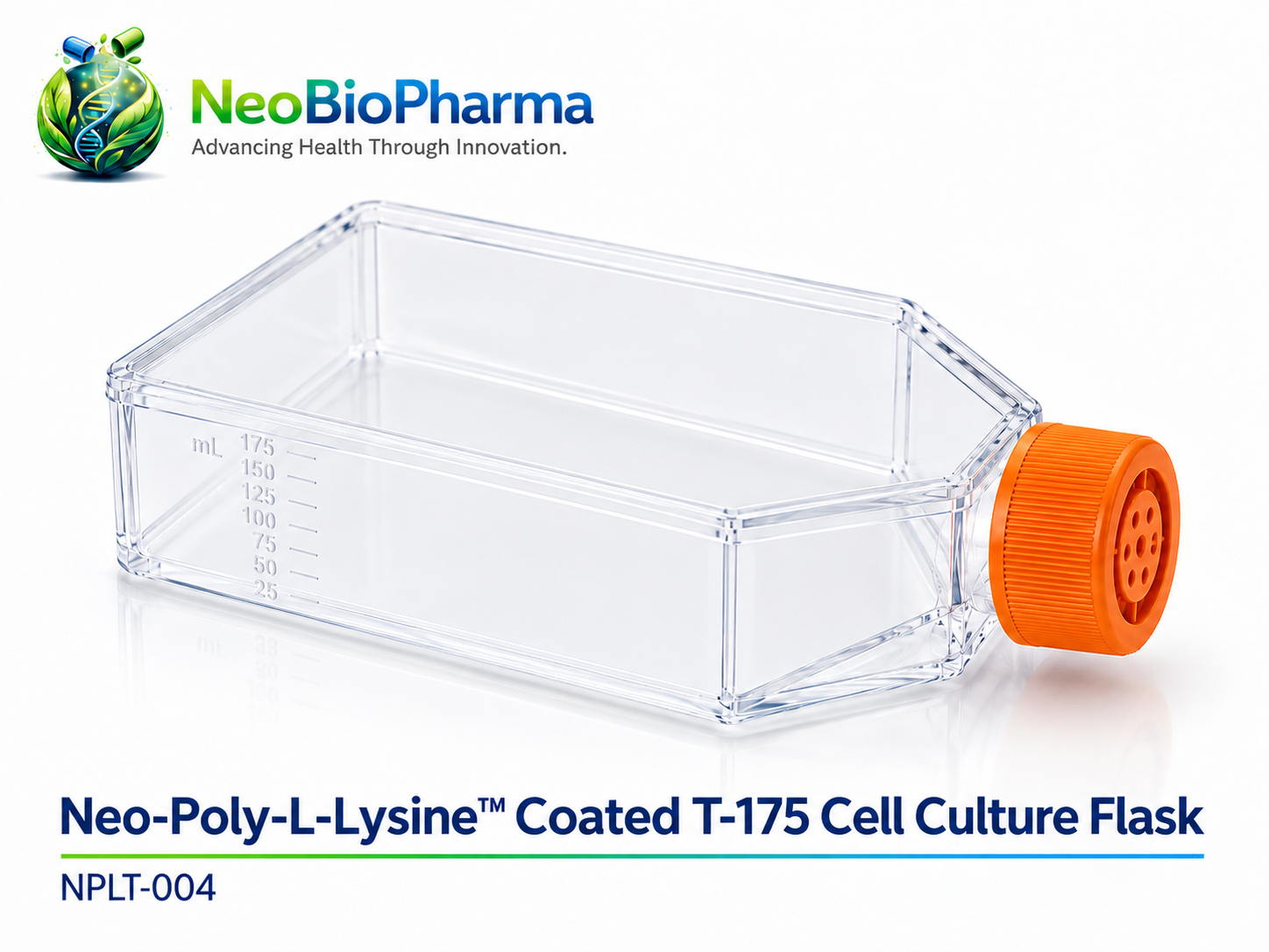 Neo-Poly-L-Lysine™ Coated T-175 Cell Culture Flask