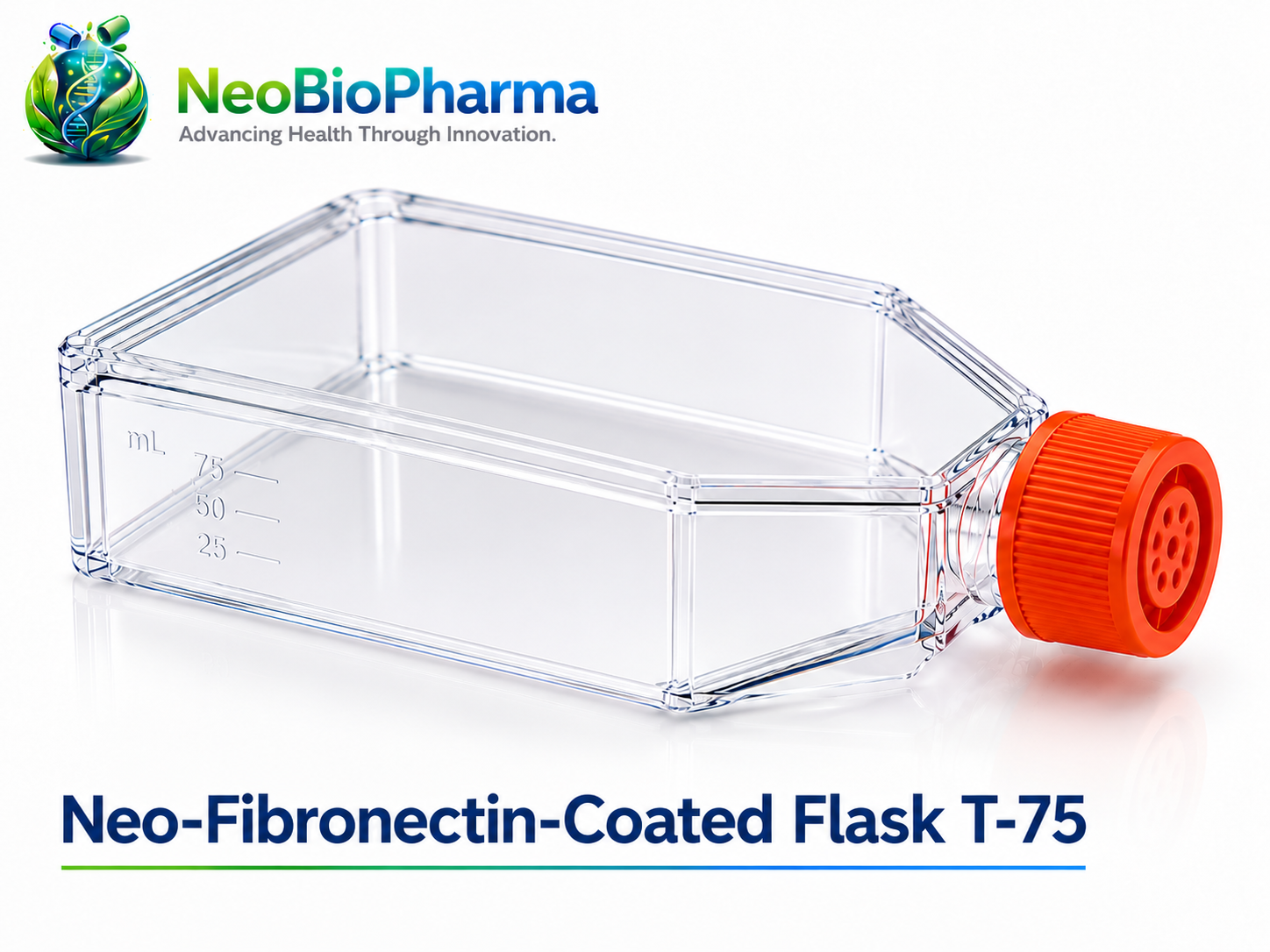 Neo-Fibronectin-Coated T-75 Tissue Culture Flask